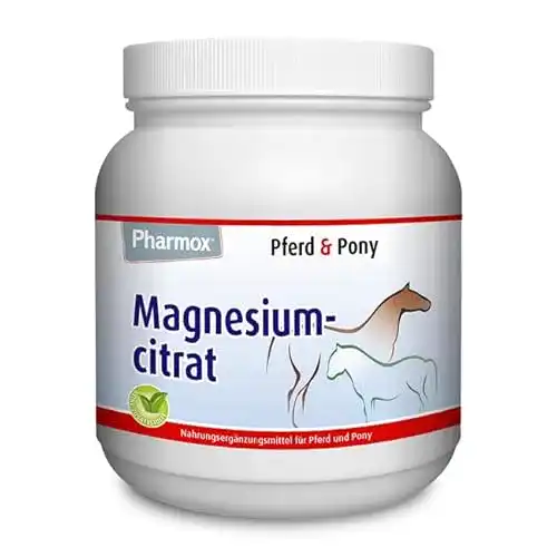 Magnesium Pferd Pharmox Magnesiumcitrat 500g für Pferde und Ponys