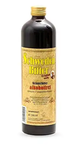 Magentropfen Schwedenbitter ohne Alkohol für die Verdauung