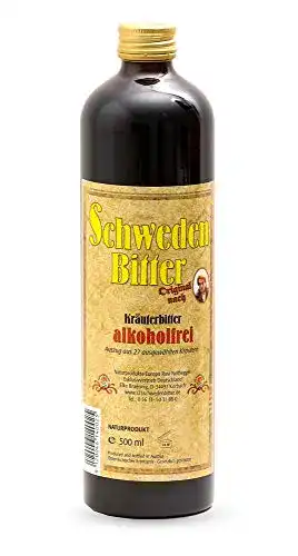 Magentropfen Schwedenbitter ohne Alkohol für die Verdauung