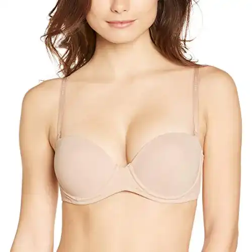 Trägerloser BH von Calvin Klein für Damen in Beige (Sand Dune) 75B