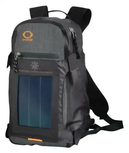 Solarrucksack O-Range Ei 11 Jet Solar Praktischer Rucksack mit Solarpanelen