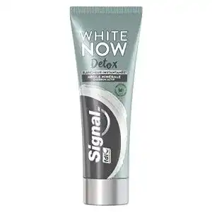 Signal White Now Zahnpasta mit Aktivkohle und Detox-Effekt, 75 ml