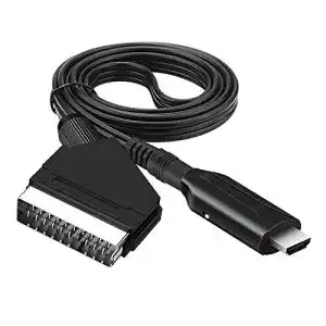 SCART zu HDMI Konverter für HDTV, STB, VHS, Xbox, PS3, DVD und Blu-ray