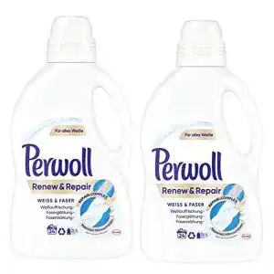 Perwoll Renew und Repair Waschmittel für weiße Wäsche 48 Waschladungen