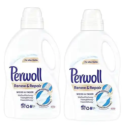 Perwoll Renew und Repair Waschmittel für weiße Wäsche 48 Waschladungen