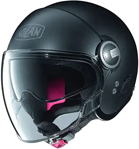 Nolan Grex Damen Classic Motorradhelm Schwarz M (57/58)