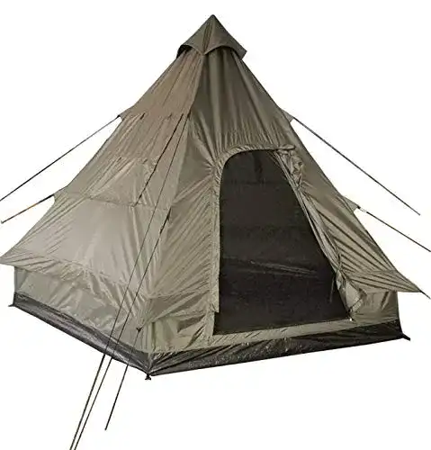 Tipi Zelt Mil-Tec für Erwachsene Pyramidenzelt in Mehrfarbig