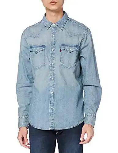 Levi’s Barstow Western Hemd für Herren in Red Cast
