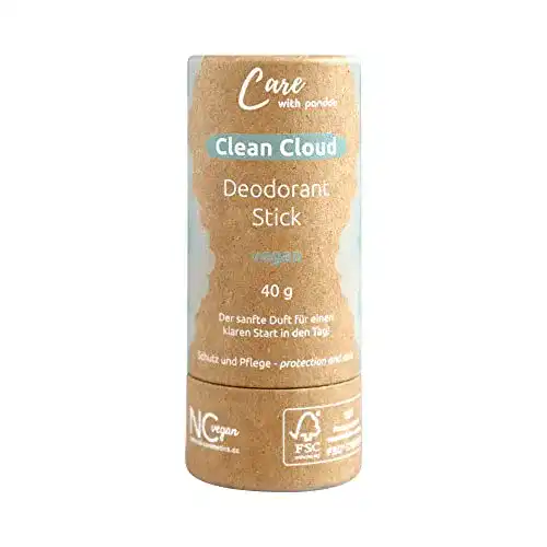 Deodorant Stick Pandoo Clean Cloud 40g Natürlich und Vegan