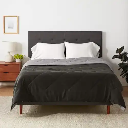 Bettdecke 240 x 220 cm von Amazon Basics Wende-Steppdecke