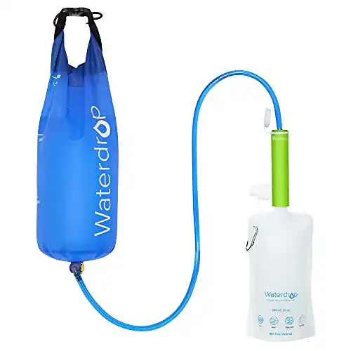 Outdoor Wasserfilter von Waterdrop für sicheres Trinkwasser