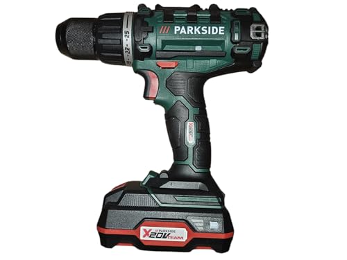 Parkside Akkuschrauber PABS 20-Li E6 mit Akku und Ladegerät