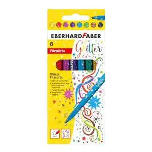 Glitzerstifte Eberhard Faber 551008 für kreative Bastelprojekte