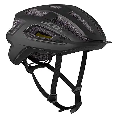 Scott Unisex Fahrradhelm für Erwachsene 288584-6922-006 in Granit Schwarz