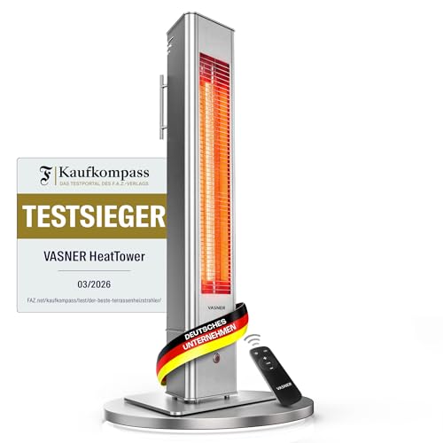 Vasner Heizstrahler HeatTower Infrarot Standheizstrahler für den Außenbereich