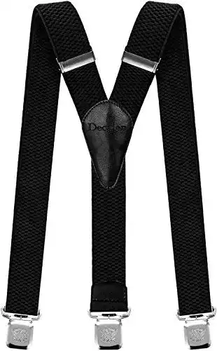 Hosenträger Decalen für Herren mit starken Clips in Y-Form