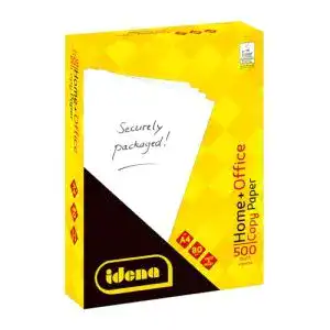 Idena Kopierpapier A4 80g – 500 Blatt für Laser- und Inkjetdrucker