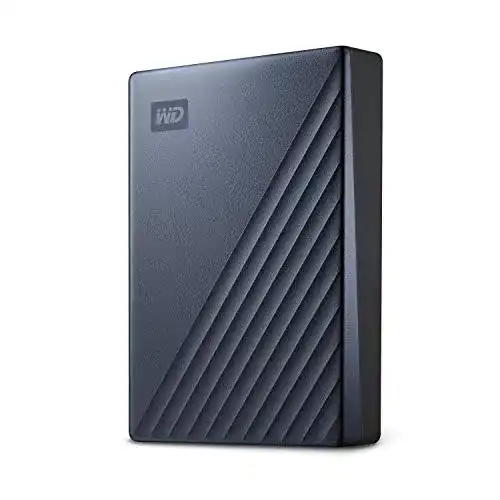 WD My Passport Ultra externe Festplatte 6 TB mit USB-C und Passwortschutz