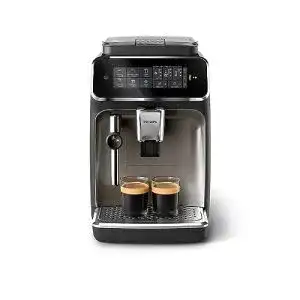 Philips Kaffeevollautomat 3300 Series mit Touch-Display und Milchaufschäumer