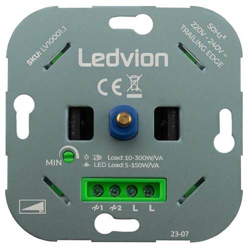 Ledvion LED Dimmer 3-250 Watt für präzises Dimmen