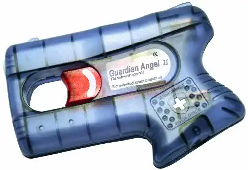 Pfefferspray Piexon Guardian Angel II zur Tierabwehr, blaugrau