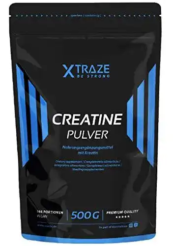 Creatin Monohydrat Pulver 500 g von xtraze