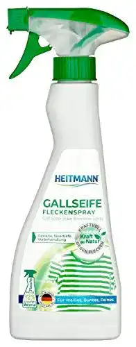 Fleckenspray Heitmann Gallseife 250 ml Fleckenentferner für Textilien