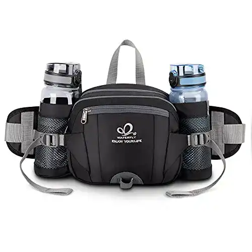 Laufgürtel mit Trinkflasche Waterfly – Gürteltasche für verschiedene Aktivitäten
