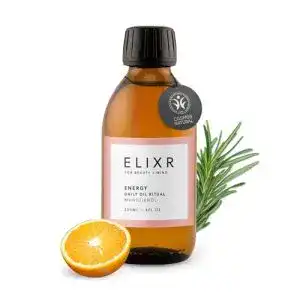 Mundziehöl von Elixr mit Orange, Ingwer und Rosmarin