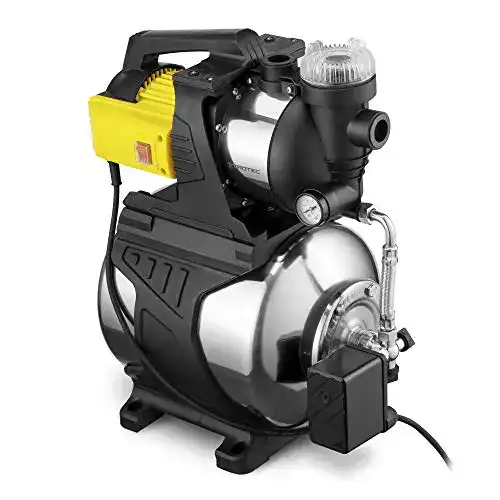 Trotec Hauswasserwerk TGP 1050 E Pumpe mit Vorfilter und 1000 W Leistung