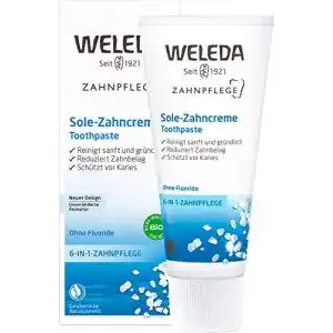Weleda Bio Sole Zahncreme, fluoridfrei, natürliche Zahnpflege