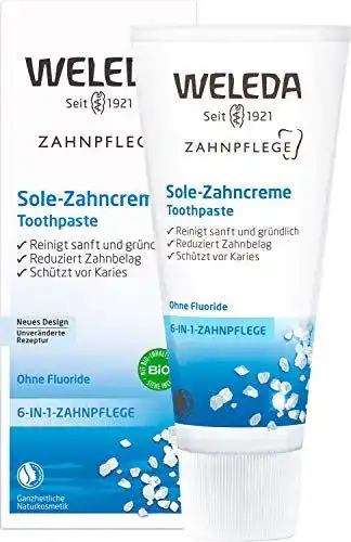 Weleda Bio Sole Zahncreme, fluoridfrei, natürliche Zahnpflege