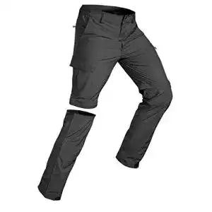 Herren Wanderhose Wespornow mit Abnehmfunktion in Dunkelgrau