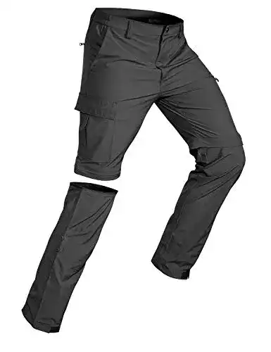 Herren Wanderhose Wespornow mit Abnehmfunktion in Dunkelgrau