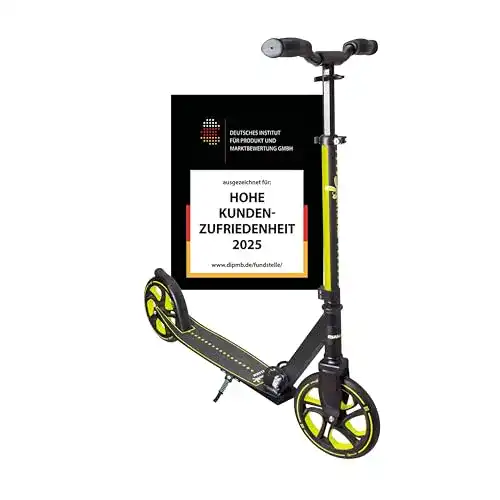 Muuwmi Aluminium Scooter Pro Tretroller mit 215 mm Rädern