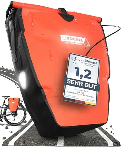 Gepäckträgertasche Büchel mit Klicksystem für Fahrräder