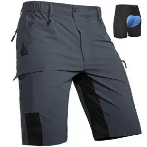 Cycorld MTB Hose Herren – Schnelltrocknende Radhose mit Sitzpolster