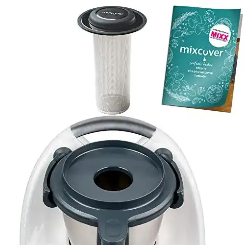Teesieb mixcover Edelstahl Teefilter mit Ebook Rezeptheft
