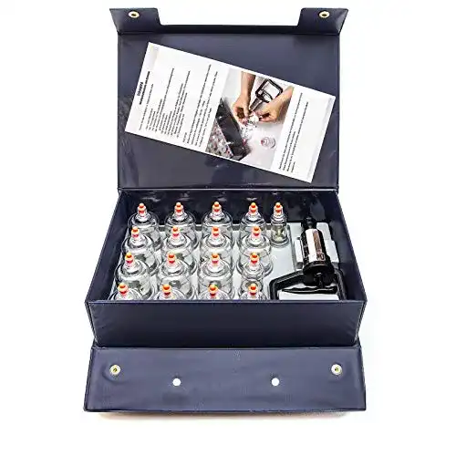 Schröpfglas Set von Hansol Medical – 17 Teile