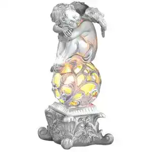 Grabschmuck Lunartec Solarengel in Steinoptik
