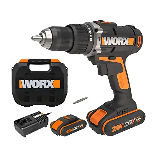 Worx WX372 Akku-Schlagbohrschrauber Set für vielseitige Anwendungen