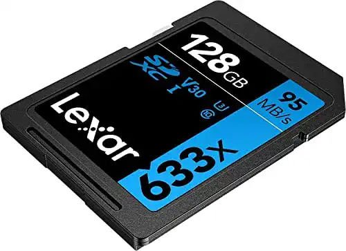 Lexar Professional 633x SDXC 128 GB Speicherkarte