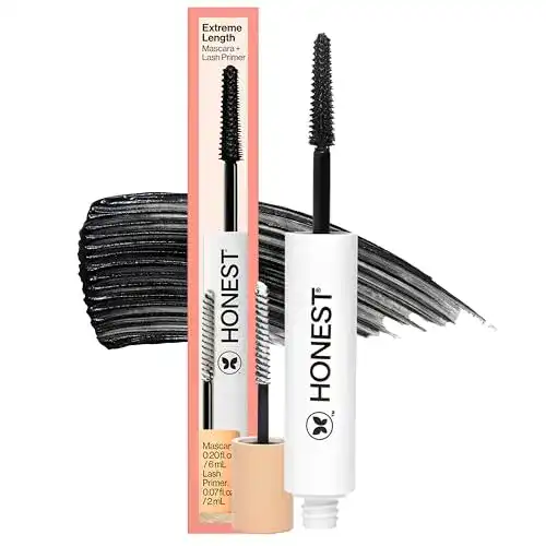 Honest Beauty Mascara und Primer für Wimpernverlängerung und Volumen