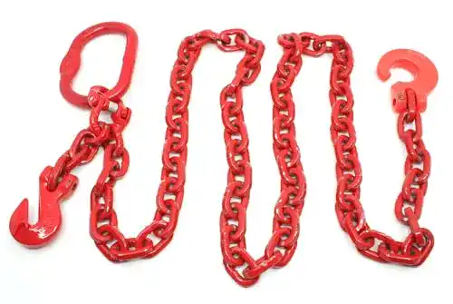 Forstkette Joma-Tech mit vierkantigen Gliedern, 8 mm Stärke, 4 m lang