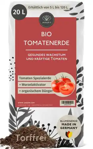 Bio Tomatenerde Jasker’s 20 L – 100% torffreie Bio-Erde