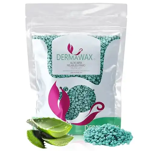Warmwachs Dermawax 1 kg Heißwachs Wachsperlen mit Aloe Vera