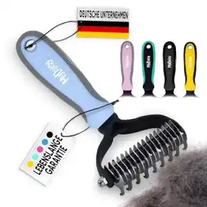 Hundebürste MYDAISY für Unterwolle und langhaarige Tiere