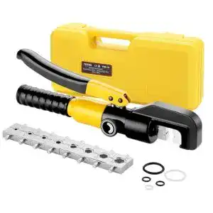Hydraulische Crimpzange mit 9 Sechskantschablonen