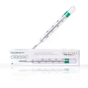 Fieberthermometer analog Geratherm Classic ohne Quecksilber und Batterien