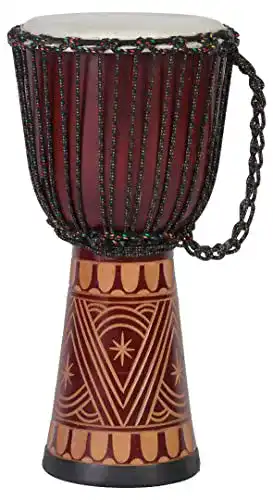 Djembe 60cm Profi Trommel Bongo Drum Darbuka Art